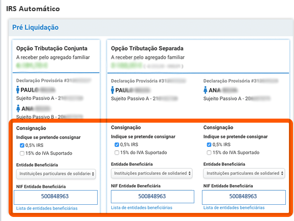 IRS Automatico