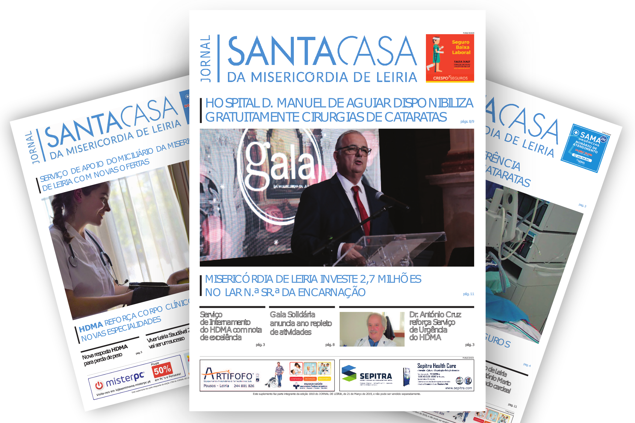 6º EDIÇÃO DO JORNAL DA SANTA CASA DA MISERICÓRDIA DE LEIRIA