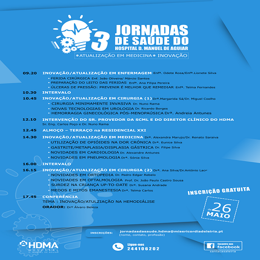 3ª Jornadas da Saude 