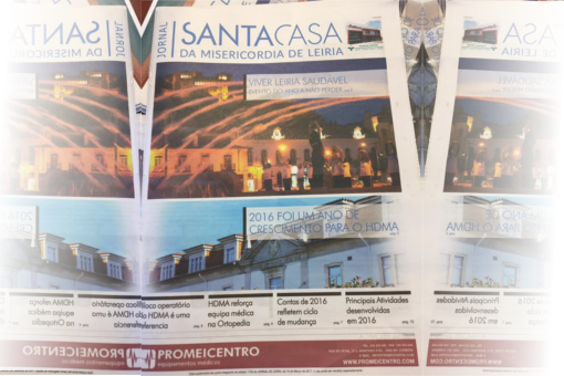 Lançamos hoje um novo meio de comunicação: JORNAL Santa Casa da Misericórdia de Leiria